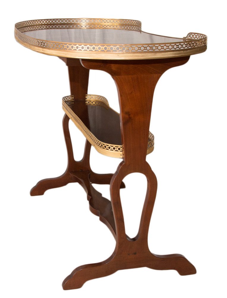 Side Table Mahogany Louis XVI Late 19th-photo-7