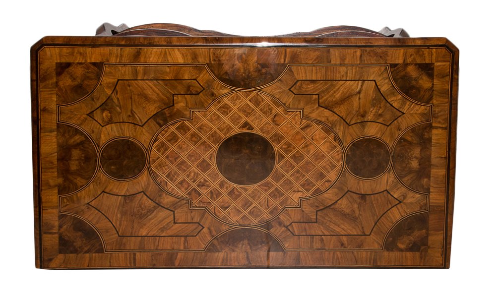 Mazarine Commode In Marquetry Louis XIV Period-photo-4