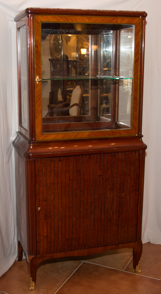 Showcase 2 Body Style Marquetry Transition In Late 19th Century