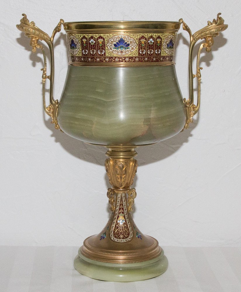 Coupe De Style Oriental Eugène Cornu (1827- 1899)