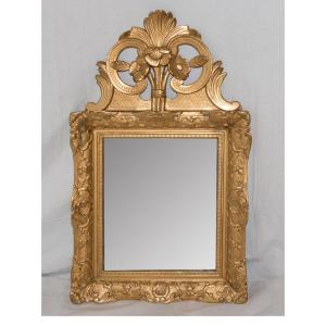 Mirror In Carved And Gilded Wood Regency Period