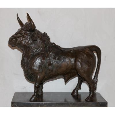 Fighting Bull De Bronze 