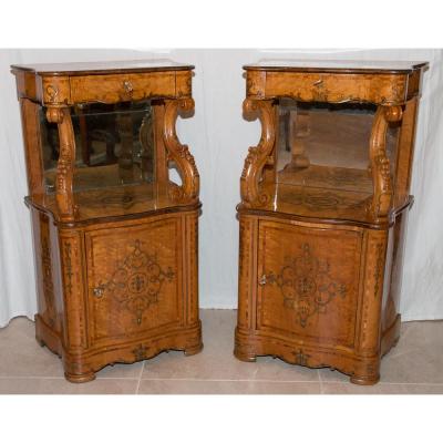 Pair Support Period Furniture Charles X