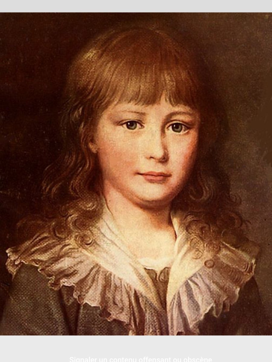 Portrait de Louis-Charles de France dit Louis XVII , école française fin 18 è siècle -photo-3