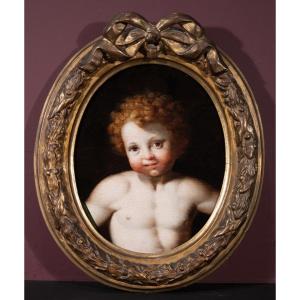 Putto Bust, Flanders Early 17th Century 