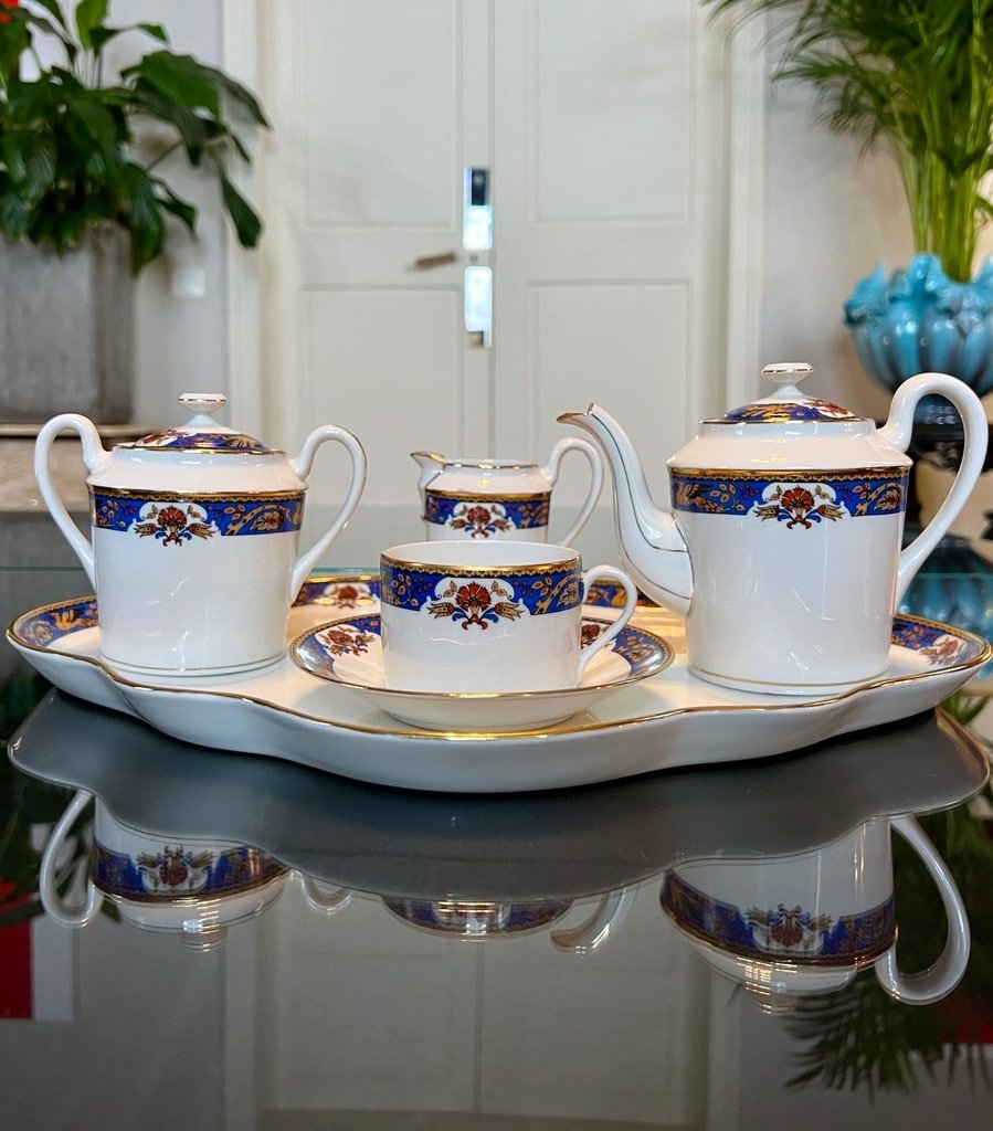 Vintage Tea Set - Porcelain Solitaire-photo-2