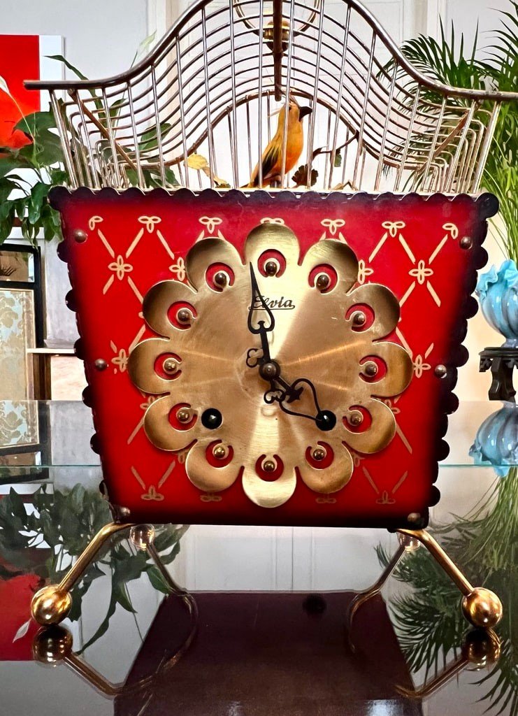 Elvia Cuckoo Clock - Vintage 1960-photo-4