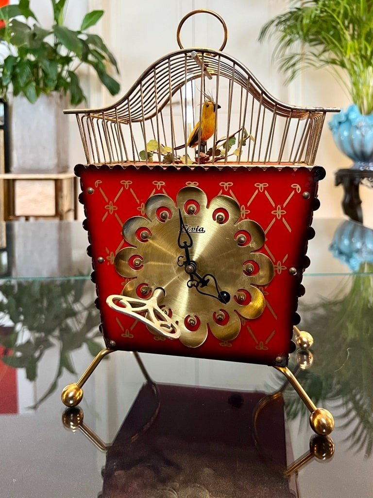 Elvia Cuckoo Clock - Vintage 1960-photo-4