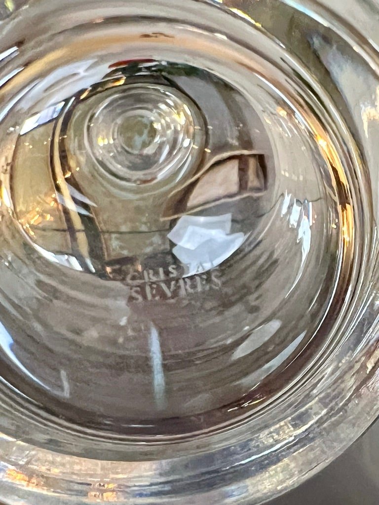 Carafe à Eau En Cristal Sèvres - Bouteille Verrerie-photo-4