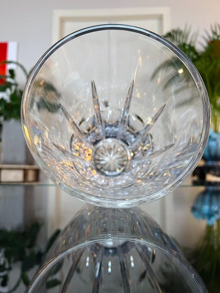 Vase En Cristal - Objet De Décoration Vintage-photo-2