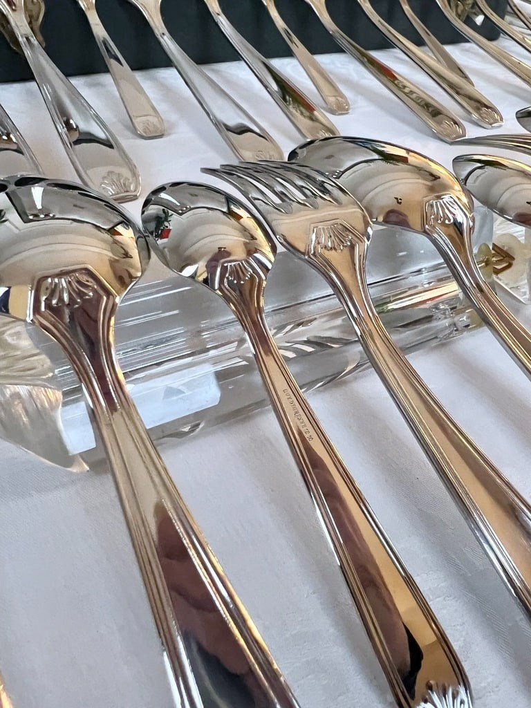 Vintage Stainless Steel Cutlery Set - Guy Degrenne - Cutlery-photo-5