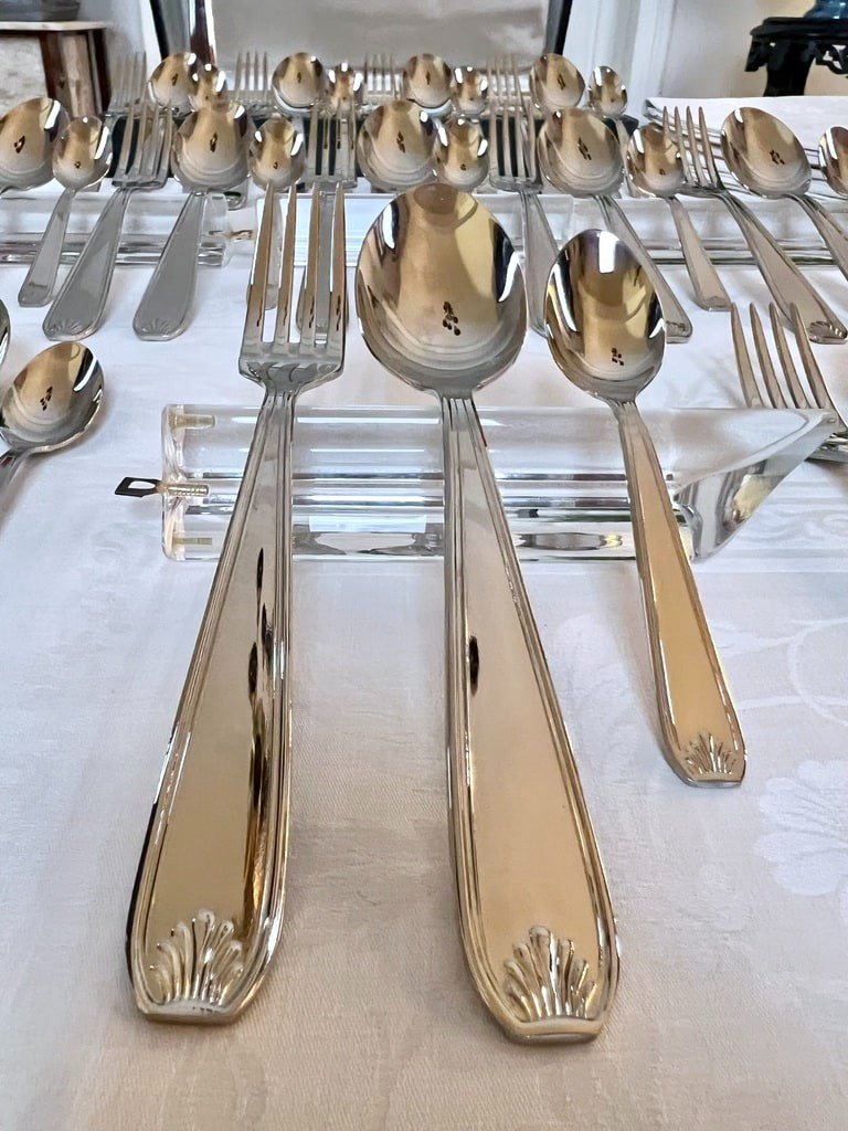 Vintage Stainless Steel Cutlery Set - Guy Degrenne - Cutlery-photo-6