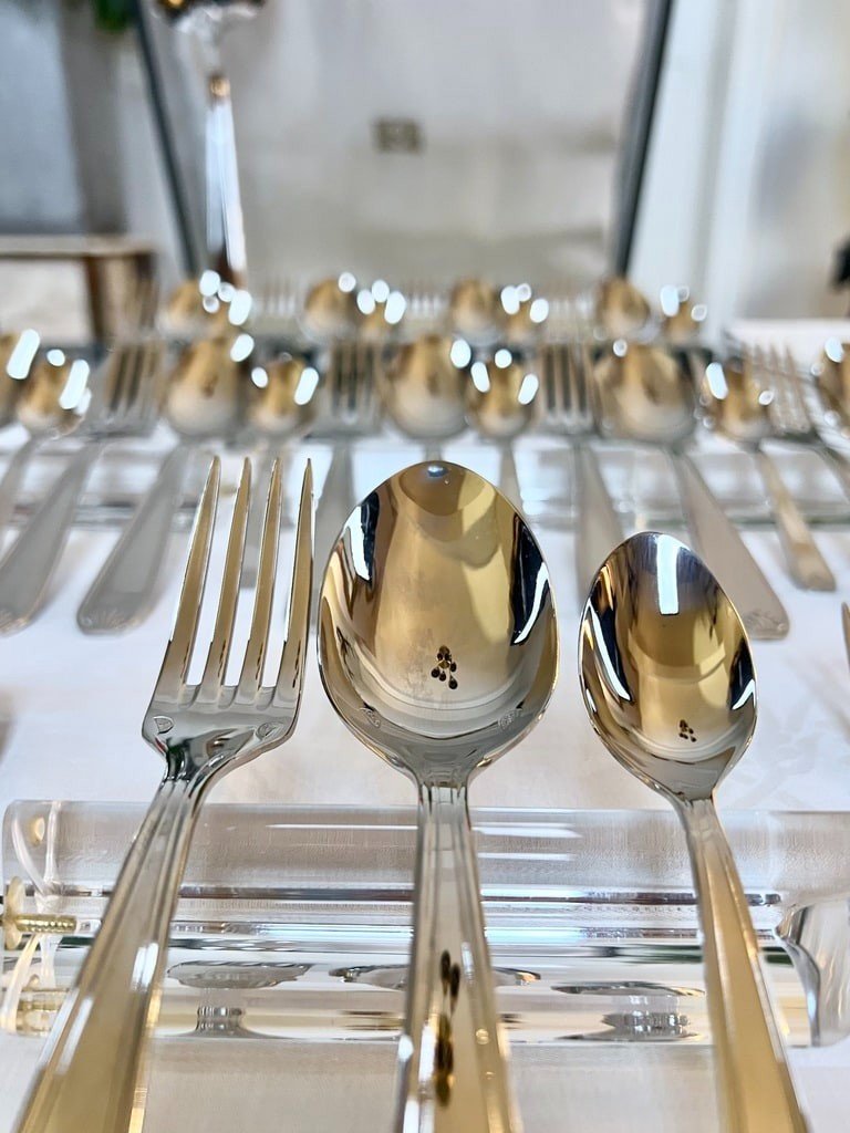 Vintage Stainless Steel Cutlery Set - Guy Degrenne - Cutlery