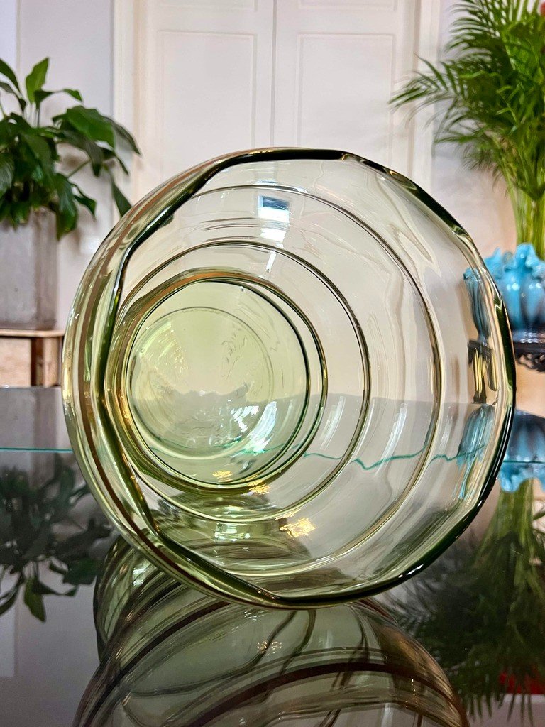 Vintage Glass Vase - Large Format - 20th Century 1960 - 70-photo-1