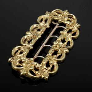 Belt Buckle In Vermeil From The Mid 19th Century
