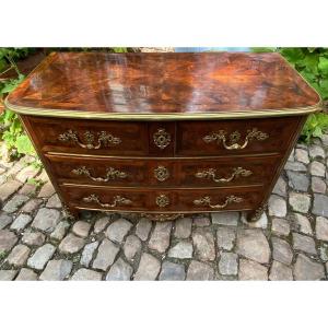 Regency Commode In Rosewood Veneer, Early 18th Century.