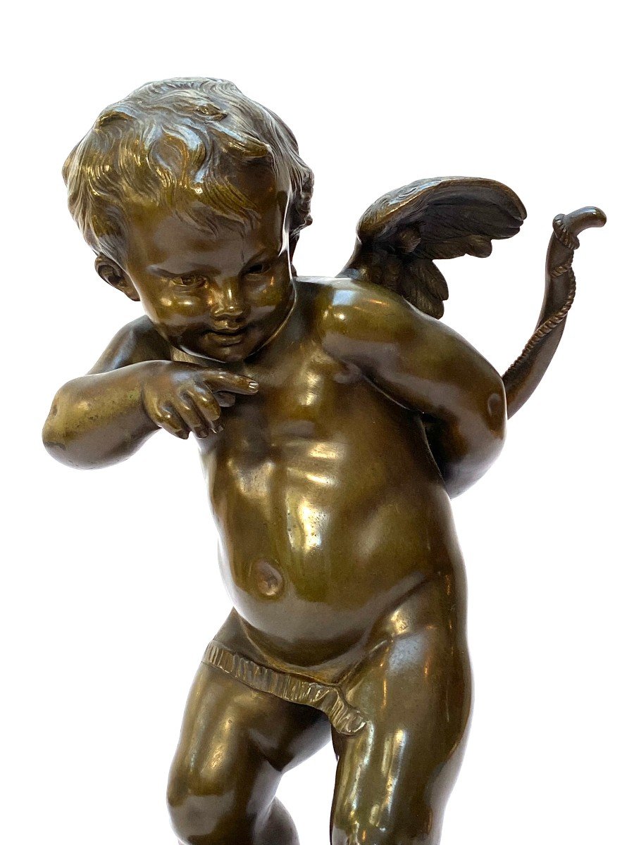 Benedict Benoît Rougelet (1834-1894) Playful Cupid-photo-2