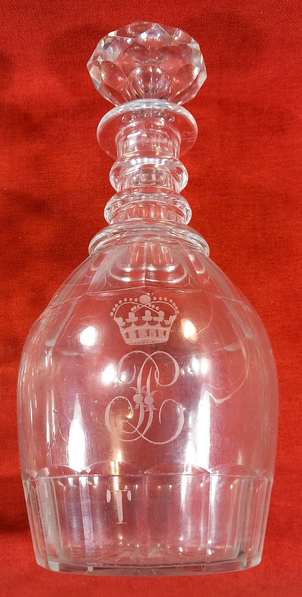 Crystal Decanters For King Louis-philippe's Table Service At The Tuileries Palace-photo-1