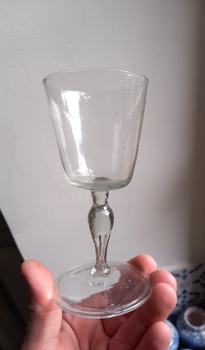 Verre à Pied Français Du XVIIIe Siècle