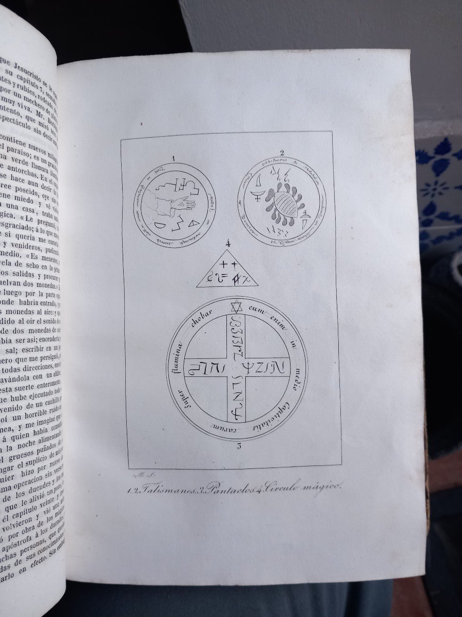 Diccionario Infernal  Collin De Plancy Dictionnaire Infernal 1842 Occultisme Magie Démonologie-photo-3