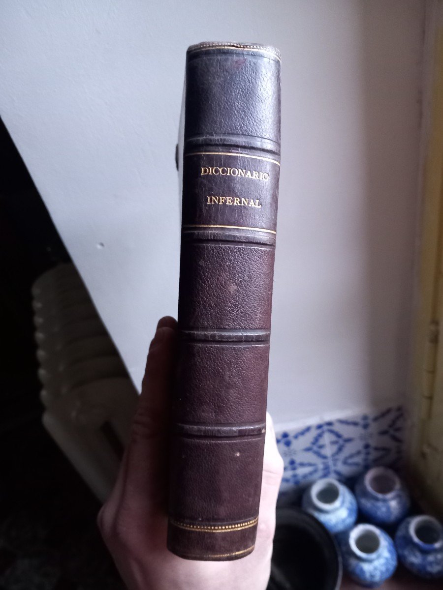 Diccionario Infernal  Collin De Plancy Dictionnaire Infernal 1842 Occultisme Magie Démonologie-photo-4