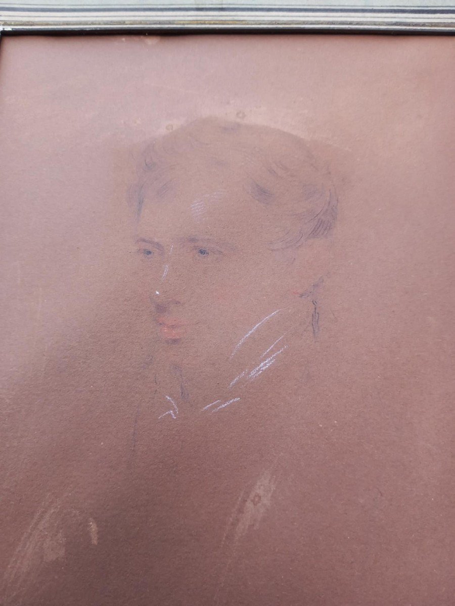 Sir Thomas Lawrence Portrait Of A Young Man Member Of Grillion's Club In London In The 19th Century-photo-2