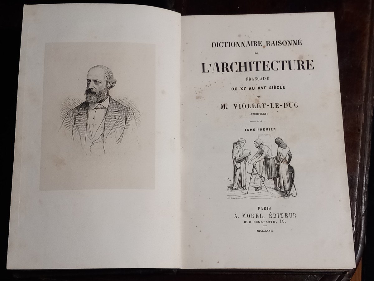 Viollet-le-duc Dictionary Of French Architecture From The 11th To The 16th Century 1867-photo-4