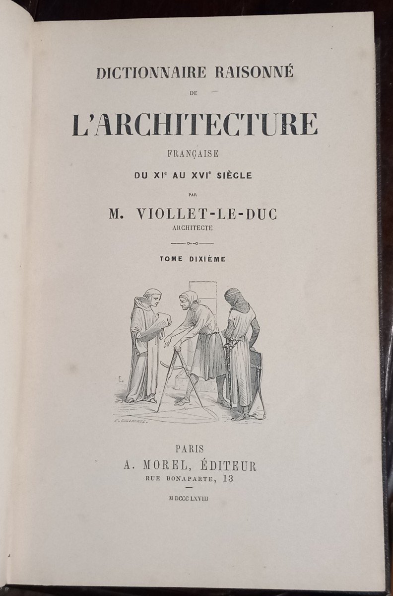 Viollet-le-duc Dictionary Of French Architecture From The 11th To The 16th Century 1867-photo-2