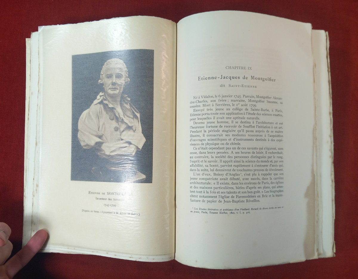 Rostaing Genealogy Book Montgolfier Family 1933 Saffroy Nobility -photo-1