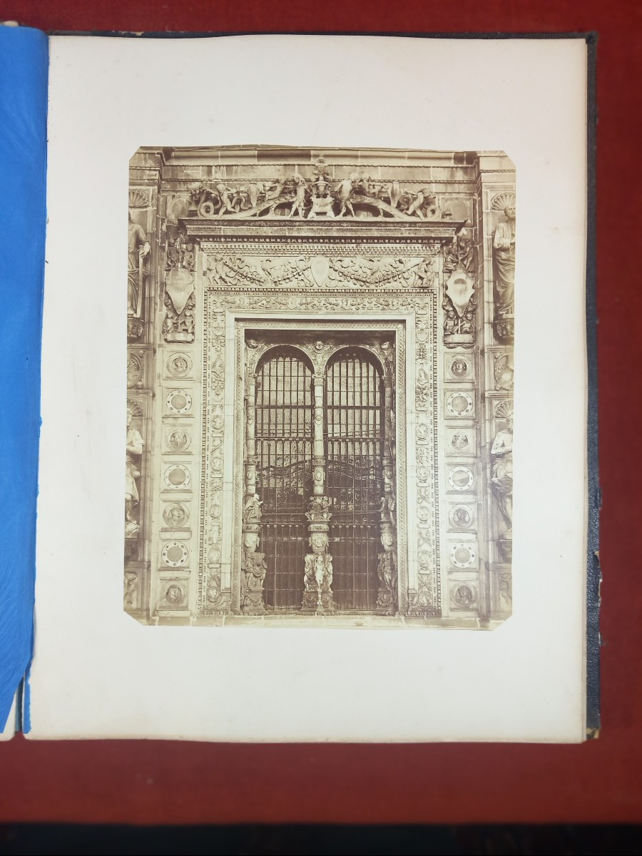 Souvenir Of The Charterhouse Of Pavia Italy Album Of Photographs Ca1870 18 Plates -photo-1