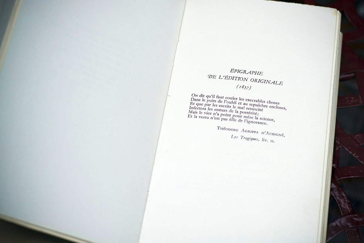 Curiosa - Ch. Baudelaire, "the Flowers Of Evil Followed By Wrecks"-photo-6