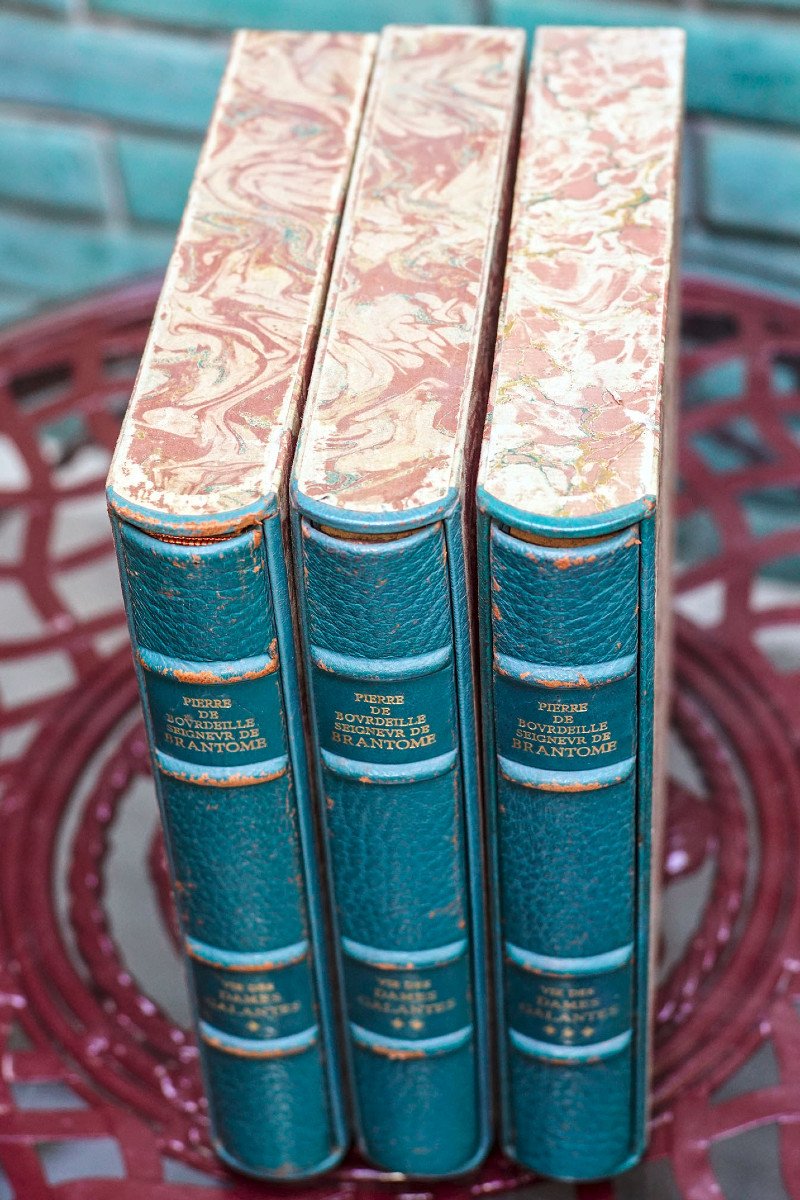 Curiosa : BRANTOME "VIE DES DAMES GALANTES" 3 volumes-photo-5