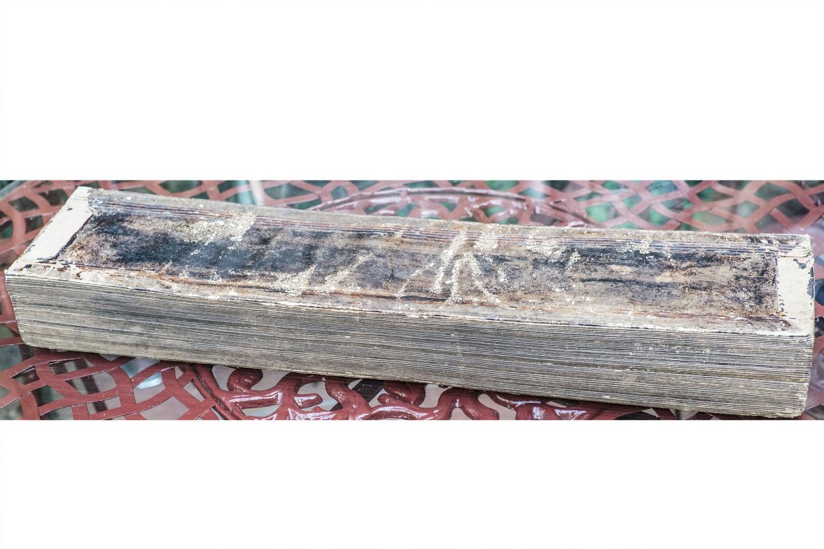 Old And Rare Burmese Buddhist Manuscript-photo-7