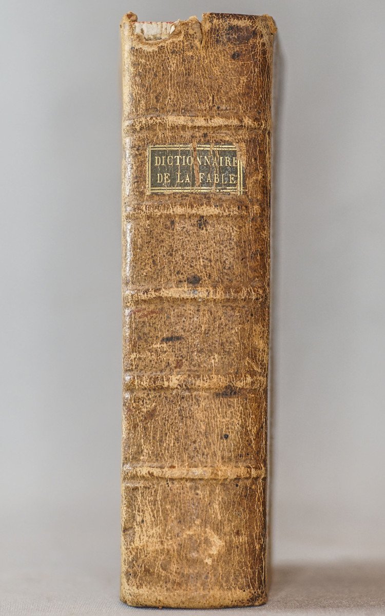 DICTIONNAIRE DE LA FABLE, Abrégé de la mythologie universelle, Fr. NOEL, 1805