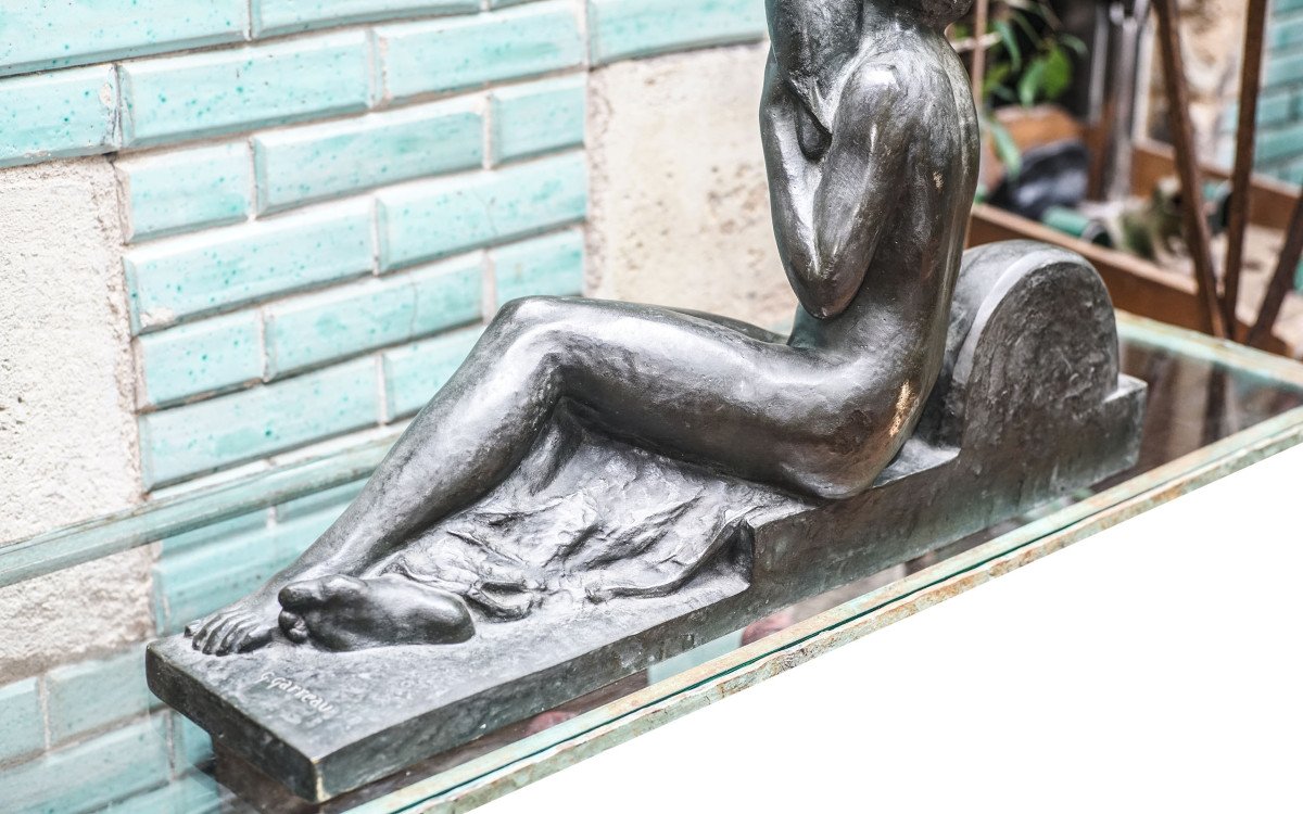 Georges Garreau, Art Deco Bronze-photo-3