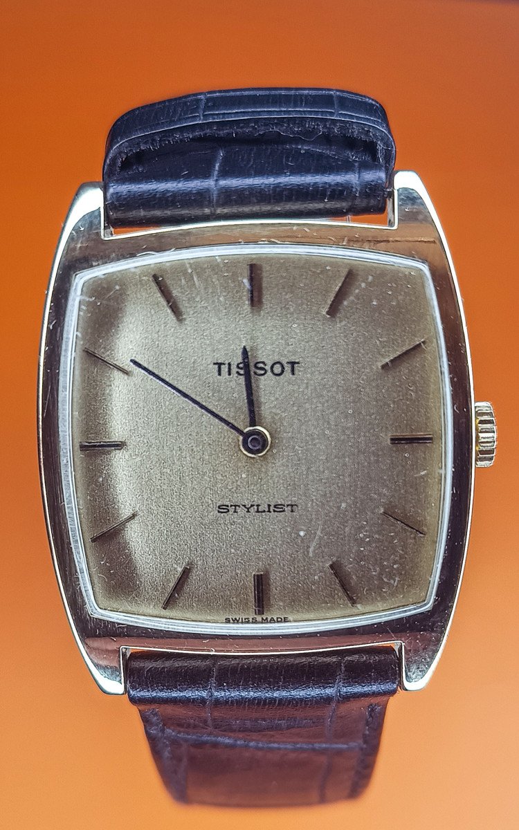 Tissot Stylist 18k Gold