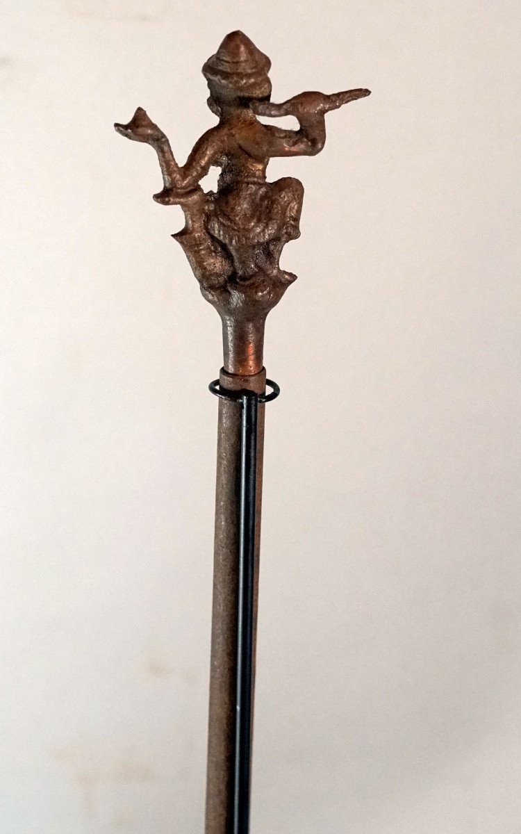 Burmese Tattoo Needle. Bronze. -photo-4