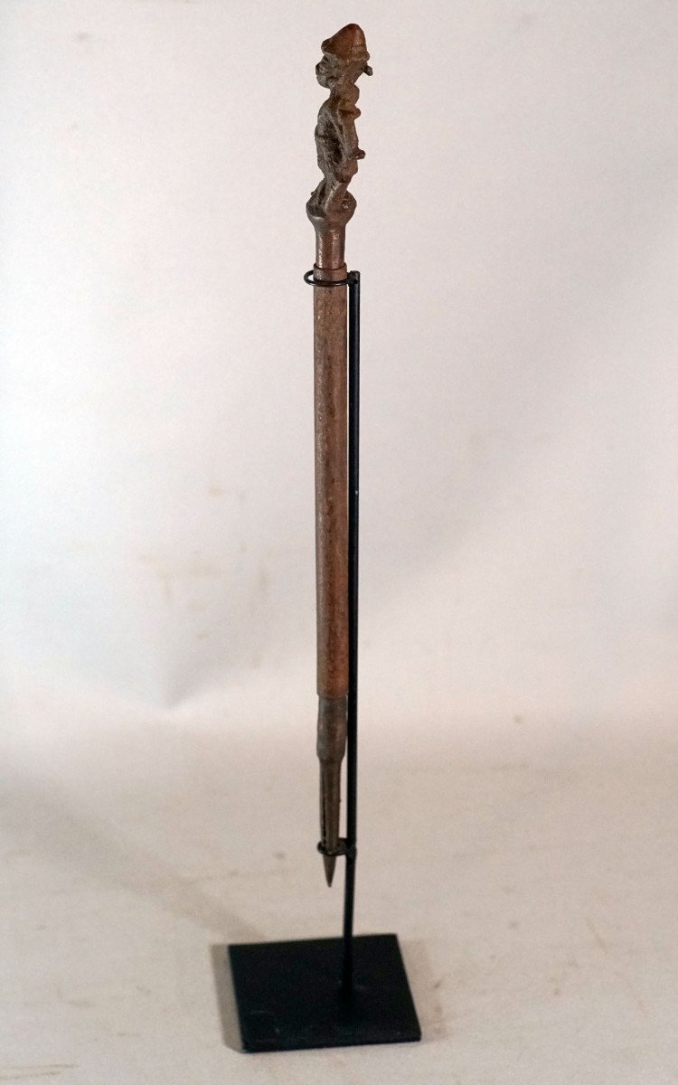 Burmese Tattoo Needle. Bronze. -photo-1