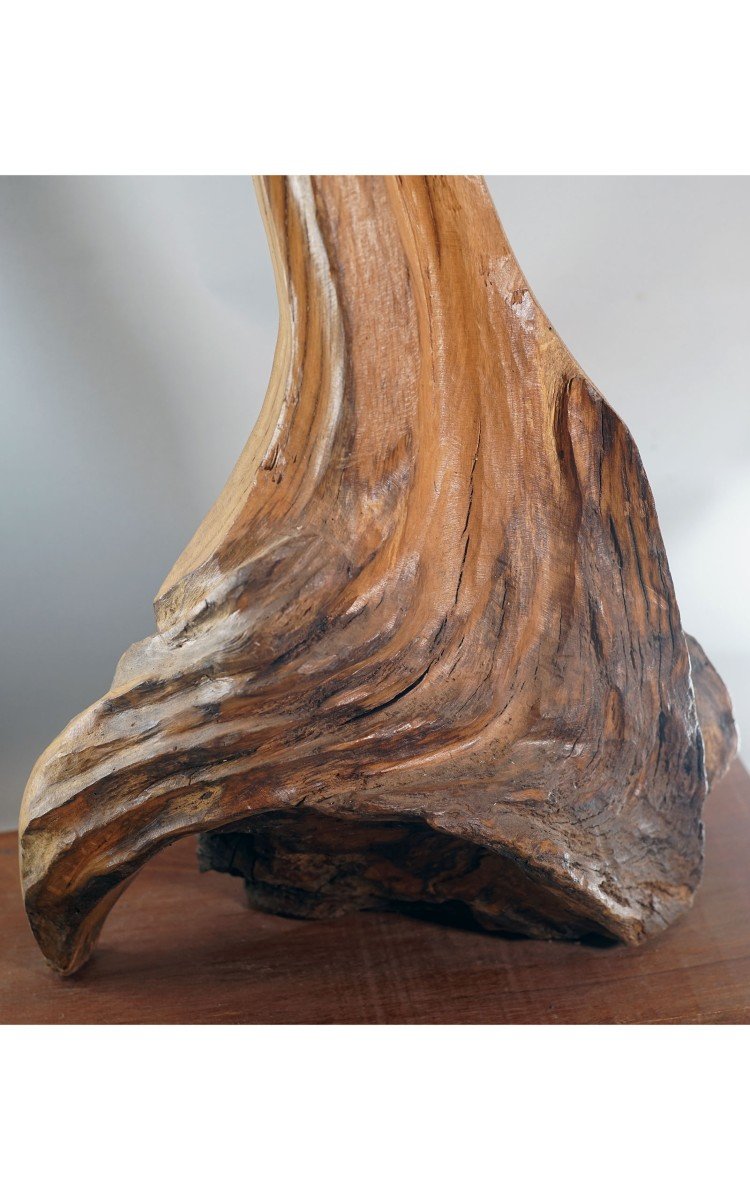 Etienne Balmadier Known As "balma", Wood Sculpture-photo-3