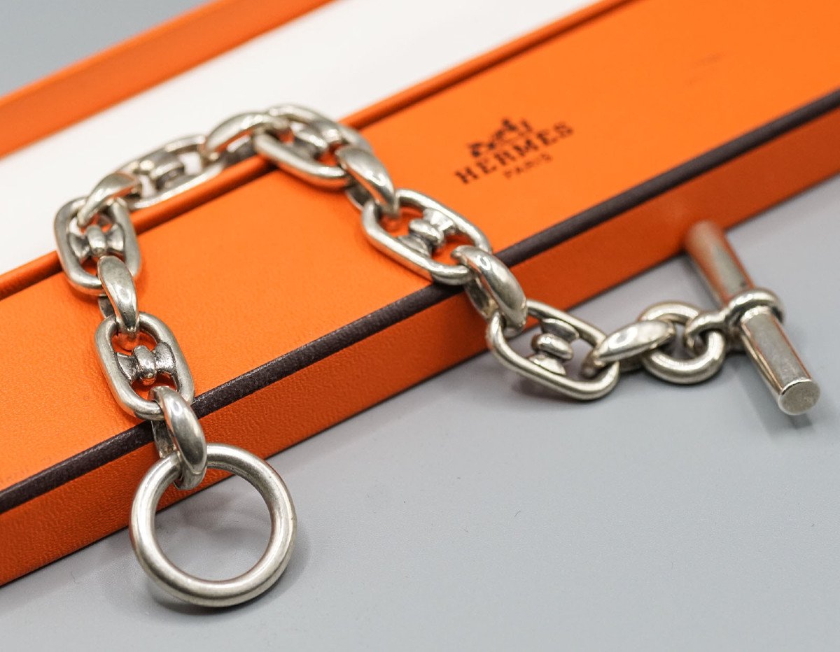 Hermes Silver Bracelet