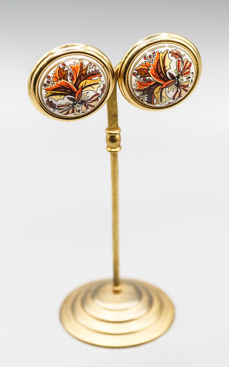 HERMES, Boucles d'Oreilles-photo-2