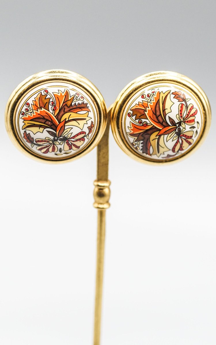 HERMES, Boucles d'Oreilles-photo-3