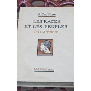 DENIKER (J.). Les races et les peuples de la terre. Paris, Masson, 1926