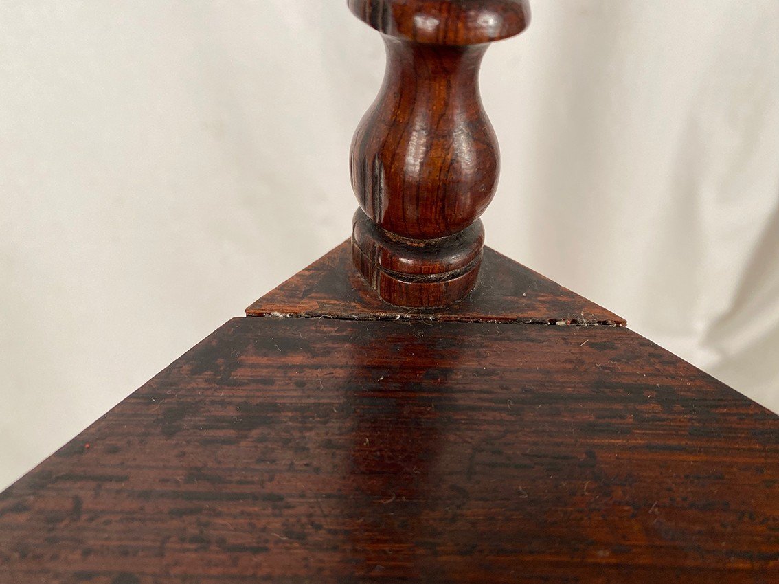 Rosewood Corner Shelf, Napoleon III Period-photo-5