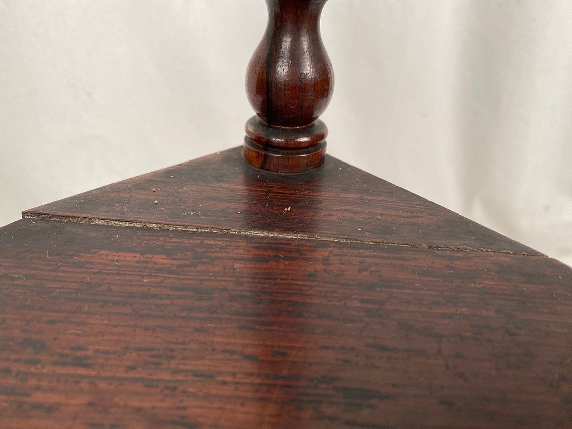 Rosewood Corner Shelf, Napoleon III Period-photo-6