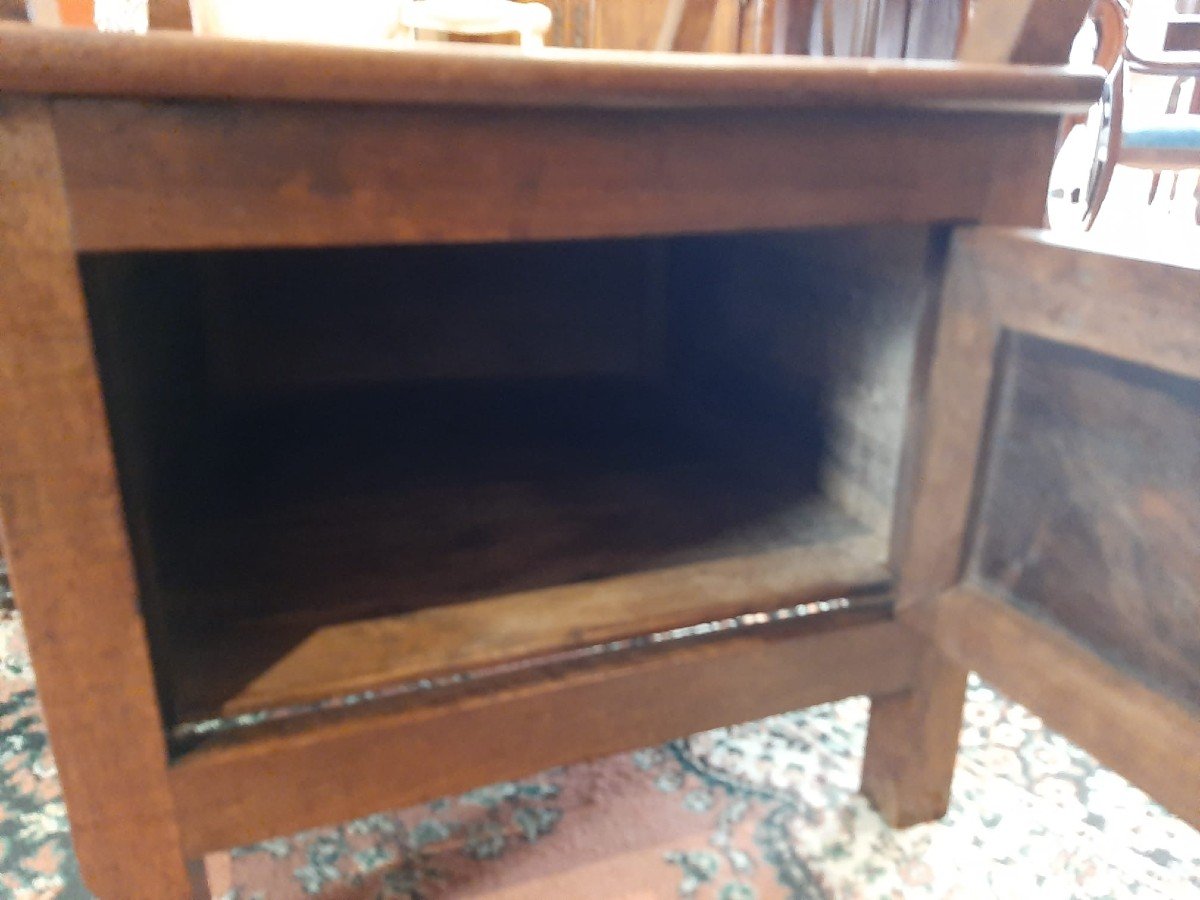 Walnut Commode Chair - Late 19th Century-photo-6