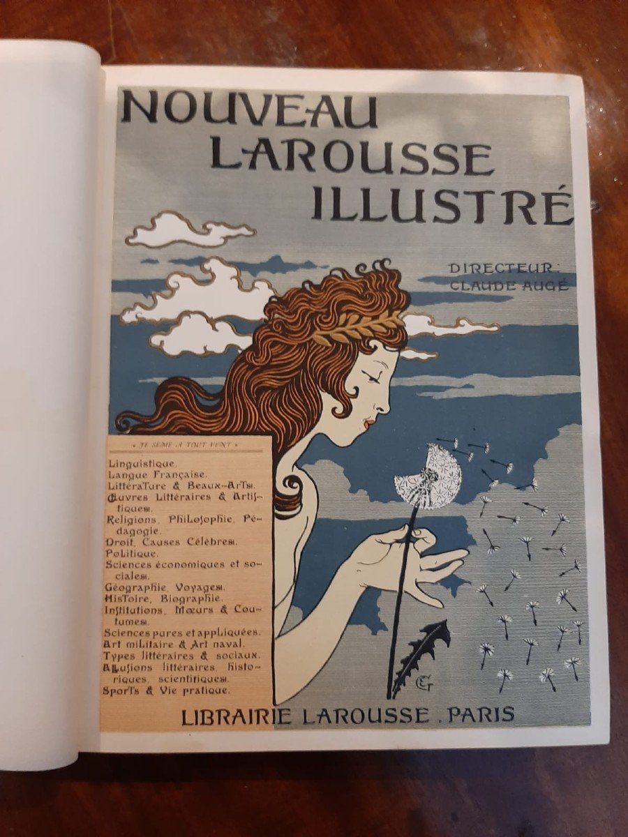 Nouveau Larousse Illustré & Atlas - Dictionnaire Universel Encyclopédique -photo-2