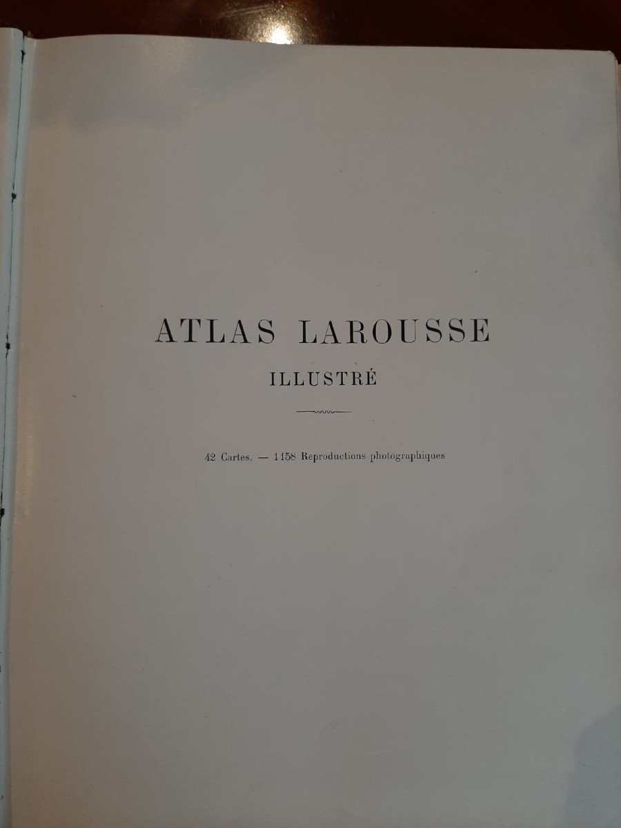 Nouveau Larousse Illustré & Atlas - Dictionnaire Universel Encyclopédique -photo-4