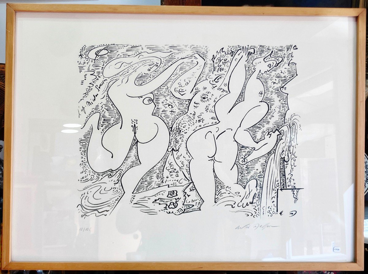 Lithographie d'André Masson