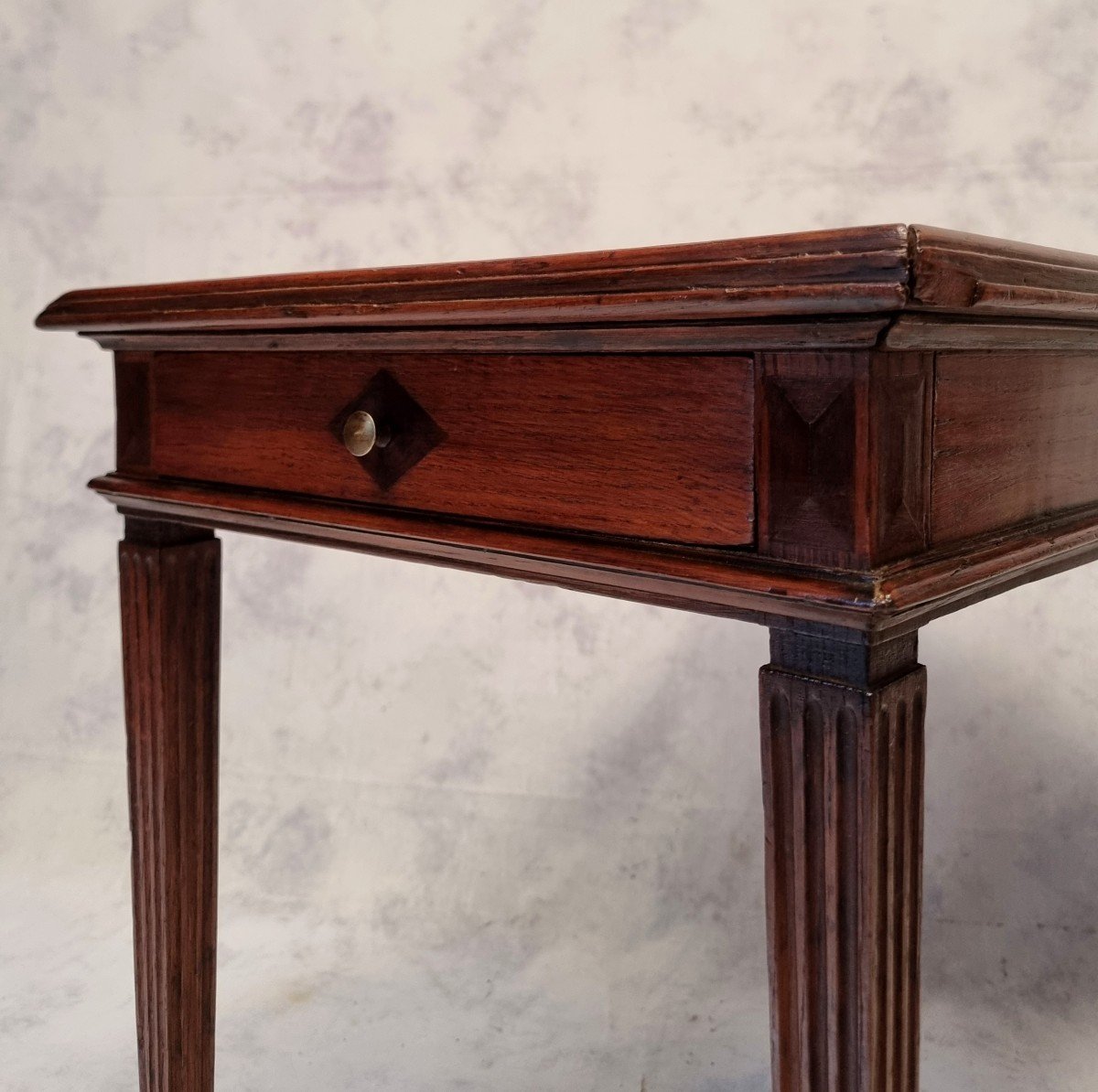 Writing Table Louis XVI Period - Solid Oak - 18th-photo-3